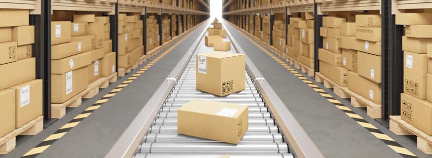 sortowanie paczek do wysyłki e-commerce